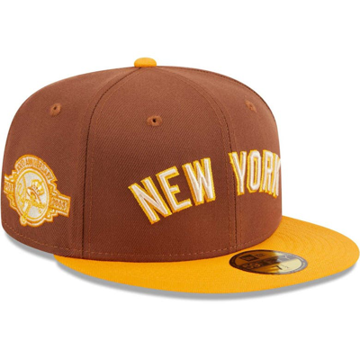 New Era Brown New York Yankees Tiramisu  59fifty Fitted Hat