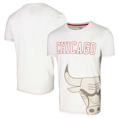 Stadium Essentials Unisex  White Chicago Bulls Scoreboard T-shirt
