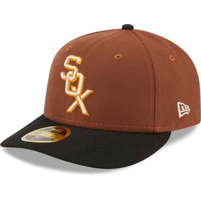 New Era Brown Chicago White Sox Tiramisu Low Profile 59fifty Fitted Hat