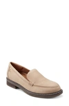 Easy Spirit Jaylin Loafer In Medium Natural Leather- Leather