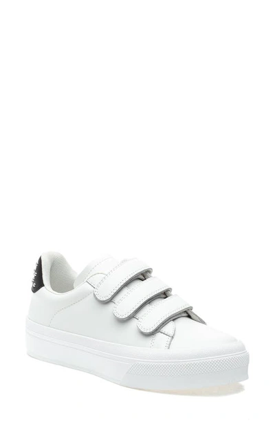J/slides Nyc Gennie Studded Platform Sneaker In White