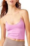 Free People Intimately Fp Crop Camisole In Crocus