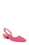 Naturalizer Banks Pump In Pink Flash Suede