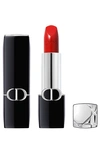 Dior Rouge  Refillable Lipstick In Red Smile