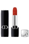 Dior Rouge  Refillable Lipstick 777 Fahrenheit 0.12 oz / 3.5 G In 777 Fahrenheit/velvet