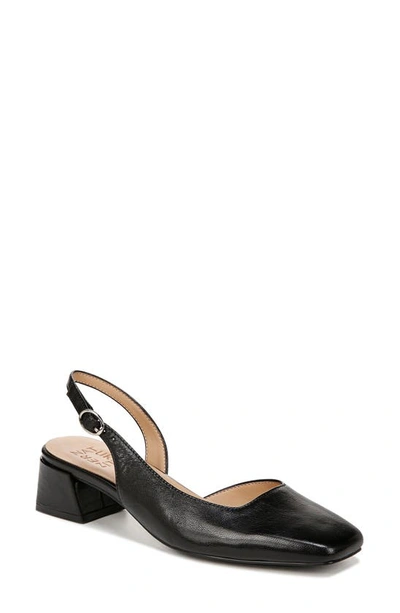 Naturalizer Jayla Slingback Pumps In Black Leather