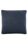 Pom Pom At Home Antwerp Large Euro Pillow In Navy