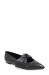 Bcbgmaxazria Bcbg Prely Pointed Toe Flat In Black
