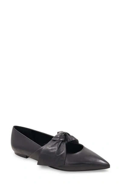 Bcbgmaxazria Prely Pointed Toe Flat In Black