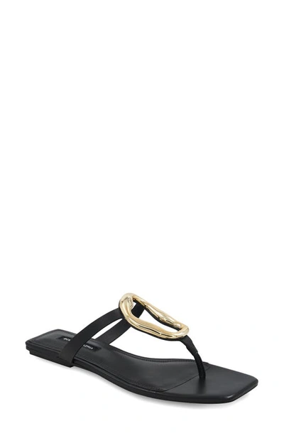 Bcbgmaxazria Kima Flip Flop In Black