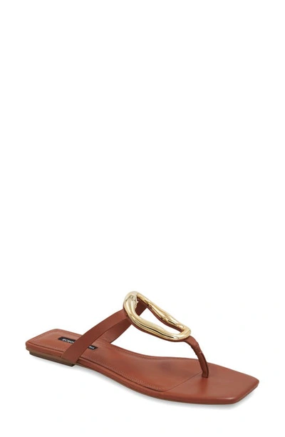 Bcbgmaxazria Kima Flip Flop In Cognac