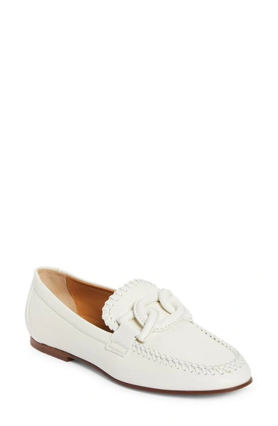 Tod's Chain Detail Loafer In Yogurt