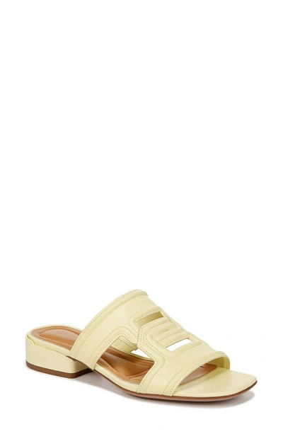 Sarto By Franco Sarto Marina Slide Sandal In Yellow