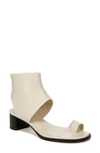 Vince Ada Leather Toe-ring Sandals In Moonlight White L