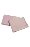 Our Place Set Of 2 Double Dish Towels In Lavender