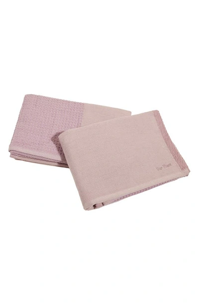 Our Place Set Of 2 Double Dish Towels In Lavender