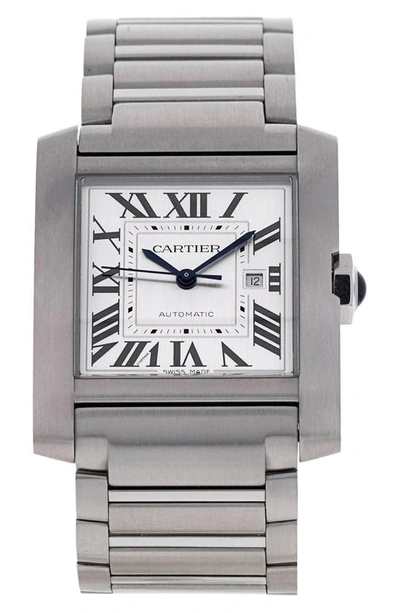 Watchfinder & Co. Cartier  Tank Francaise Bracelet Watch, 30mm In Silver