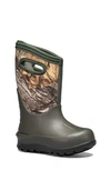 Bogs Neo Classic Real Tree Waterproof Insulated Rain Boot In Dark Green