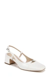 Sam Edelman Tarra Slingback Heel Bright White