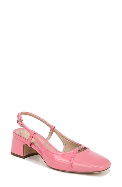 Sam Edelman Tarra Slingback Heel Pink Lotus In Pink Lotus