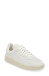 Veja V-90 Low-top Leather Sneakers In White