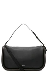 Jw Anderson Bumper-36 Leather Shoulder Bag In Black