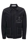 JW ANDERSON JW ANDERSON CONTRAST STITCH WORKWEAR JACKET