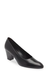 The Row Charlotte Leather Pumps In Black