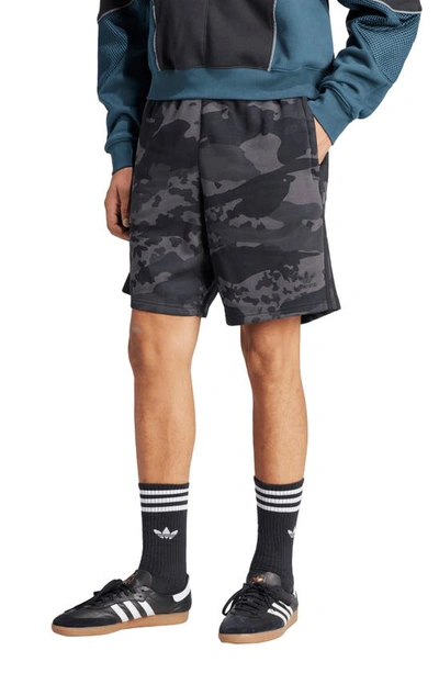 Adidas Originals Mens  Camo Shorts In Black