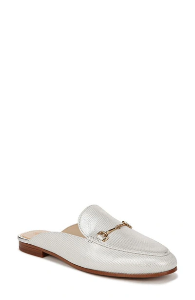 Sam Edelman Linnie Bit Flat Mules In White