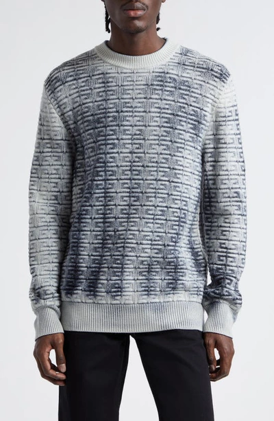 Givenchy Round Neck Sweater In Black & White