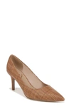 Sam Edelman Vienna Pointed Toe Heel Cuoio In Beige