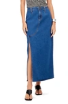 FIFTEEN TWENTY FIFTEEN TWENTY HUGH DENIM MAXI SKIRT