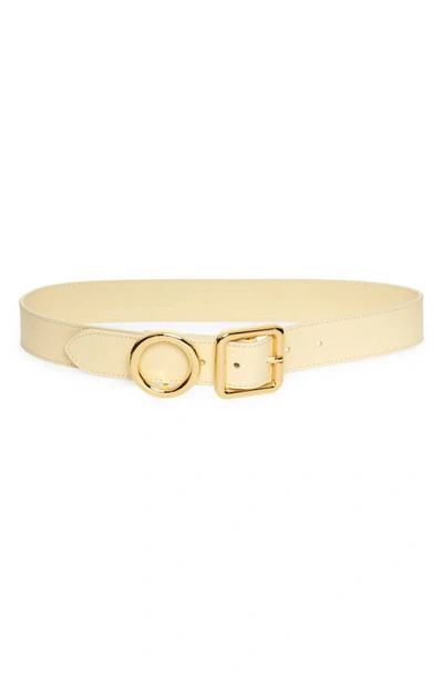 Jacquemus The Regalo Belt In Light_ivory