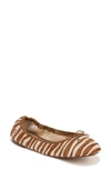 Sam Edelman Felicia Flat In Camel Se
