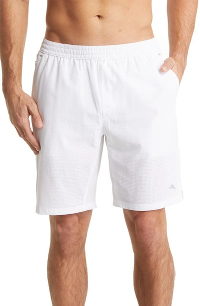 Tommy Bahama Monterey Coast Swim Trunks In White