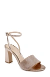 Jewel Badgley Mischka Hattie Ankle Strap Sandal In Rose Gold