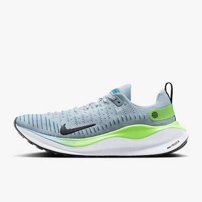 Nike React Infinity Run Flyknit 4 Men's Road Running Shoes In Blue