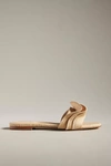 Larroude Ivy Ruffle-detail Sandals In White