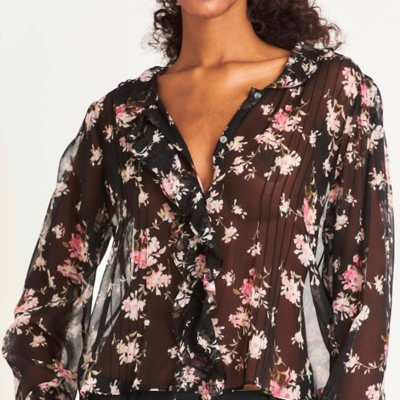 Loveshackfancy Rizzo Top In Aurora Nights In Multi