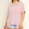 UMGEE BASIC STRIPE TOP WITH CHEST POCKET