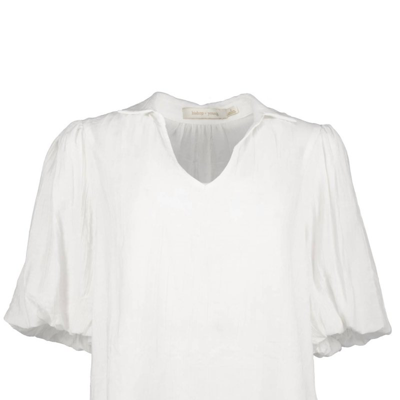 BISHOP + YOUNG SOFIA BUBBLE SLEEVE TOP