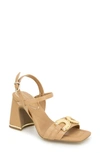 Kenneth Cole New York Jessie Ankle Strap Sandal In Doe