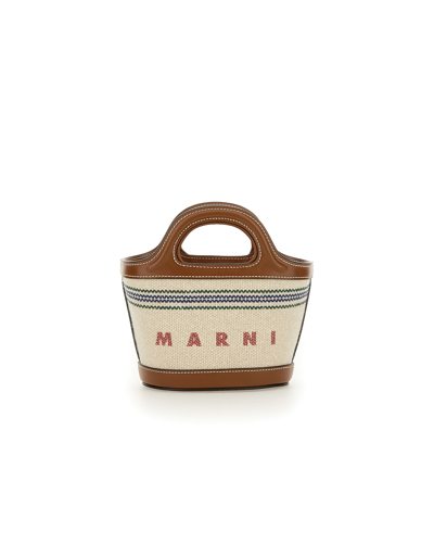 Marni Designer Handbags Micro "tropicalia" Bag In Multi-color