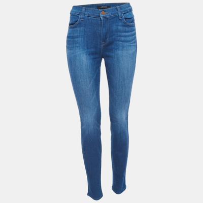 Pre-owned J Brand Blue Denim Super Skinny Jeans L Waist 31"