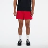 New Balance Men's Sport Essentials Mesh Short 5" In Red
