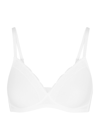 HANRO LACE-TRIMMED SOFT-CUP BRA