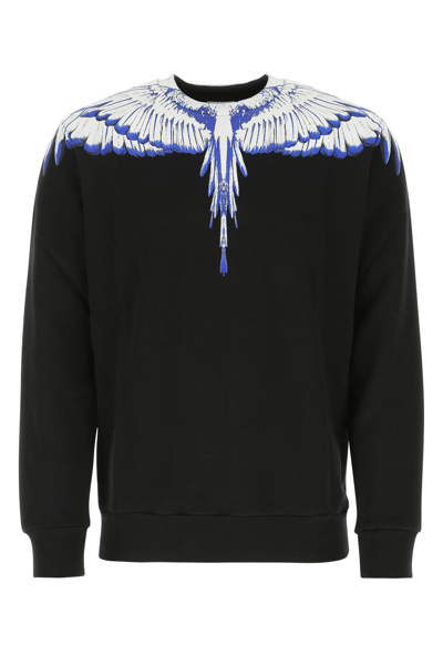 Marcelo Burlon County Of Milan Marcelo Burlon Icon Wings Crewneck Sweatshirt In Black