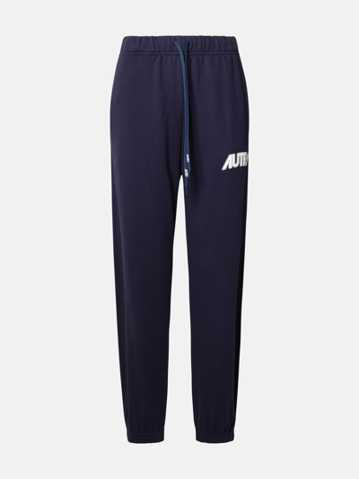 Autry Blue Cotton Pants