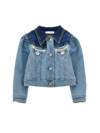 MONNALISA MONNALISA  FLEECE JEANS JACKET